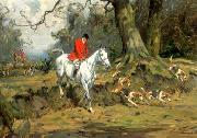 unknow artist Classical hunting fox, Equestrian and Beautiful Horses, 228. USA oil painting artist